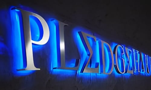 ステンレス製バックライト